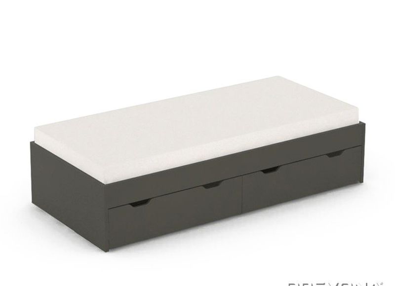 Posteľ s 2 zásuvkami, 90 - viac farebných prevedení