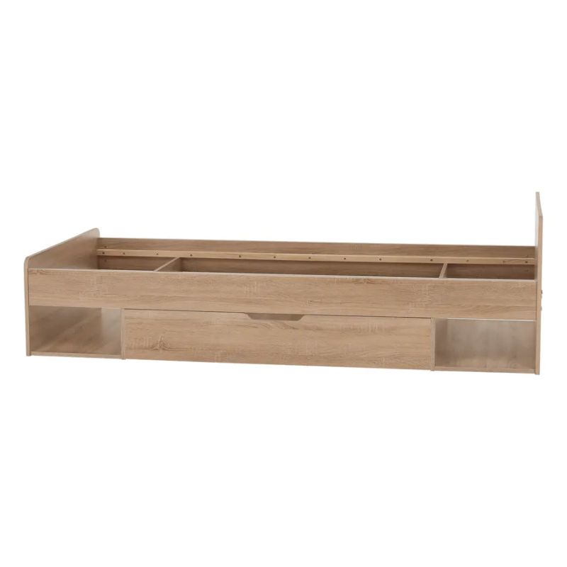 Detská-študentská posteľ 90, dub sonoma