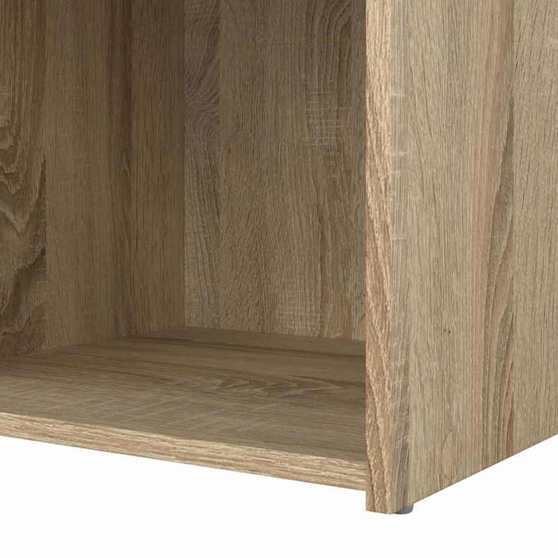 Jednoduchý nočný stolík, dub sonoma