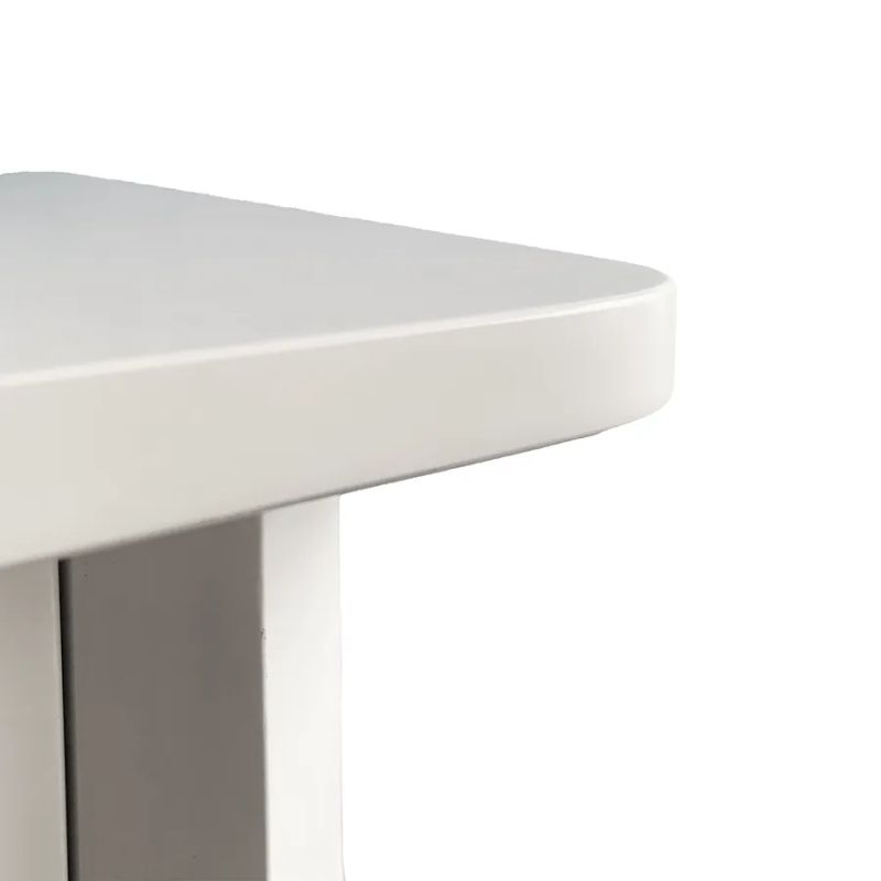 Štýlová komoda v barokovom štýle biela