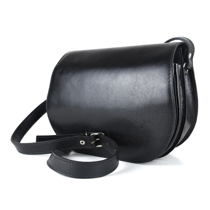 Luxusná kožená lovecká kabelka, skrytý magnet, čierna farba