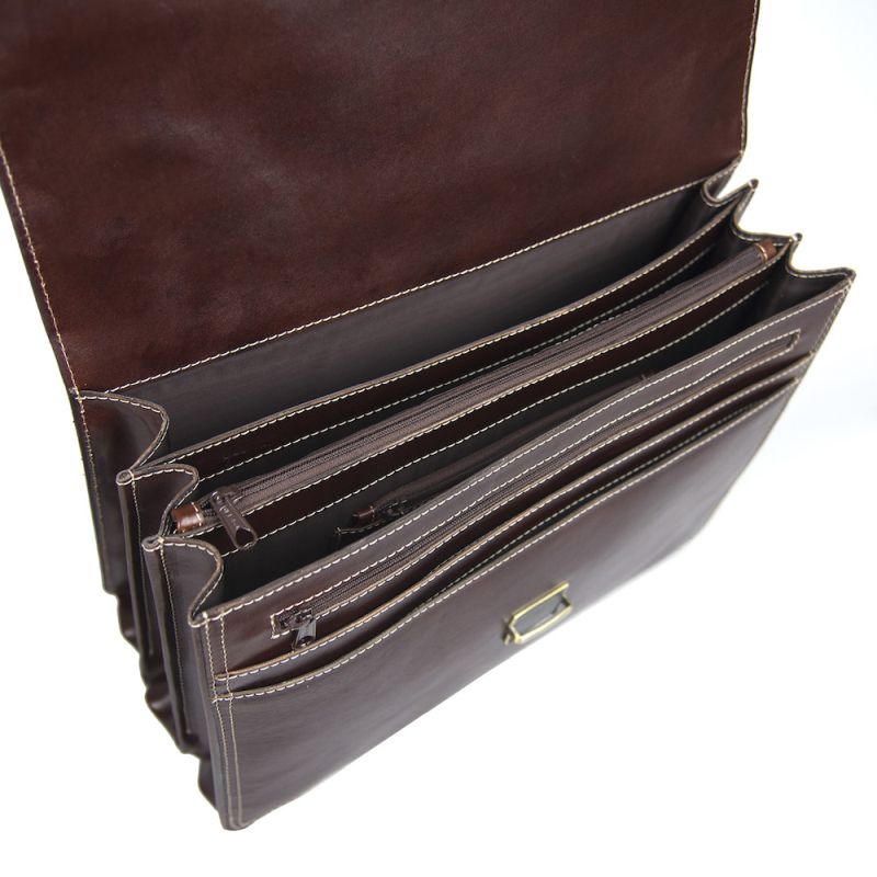 Luxusná kožená aktovka z pravej kože