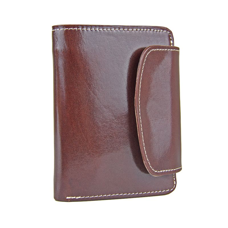 Unisex kožená peňaženka 8511 v hnedej farbe