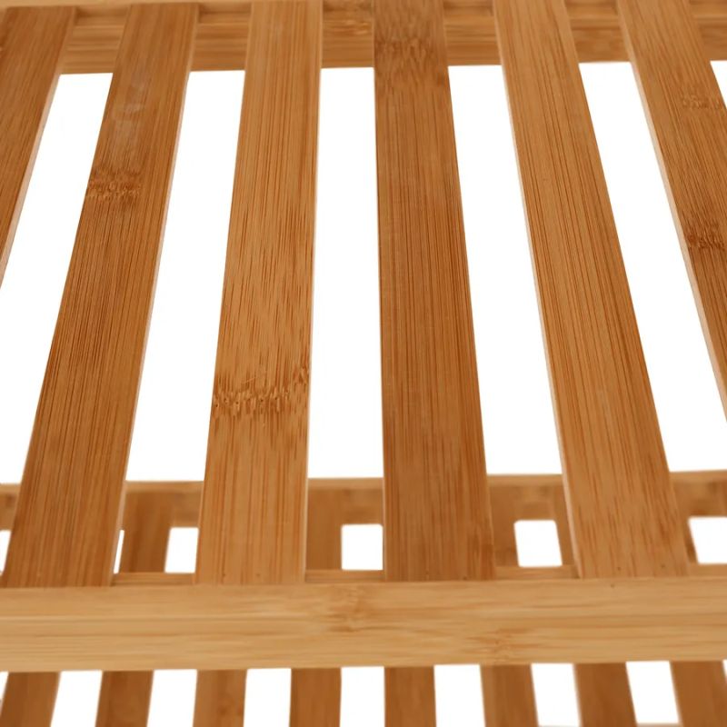 5-policový regál, prírodný bambus