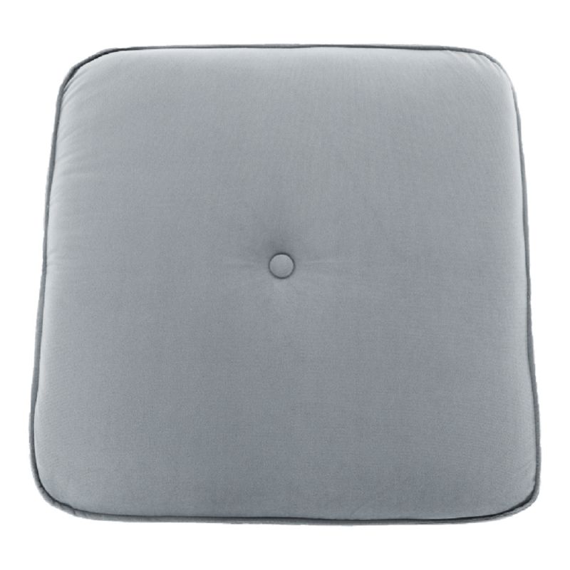 Taburet v nadčasovom dizajne, svetlosivá-biela