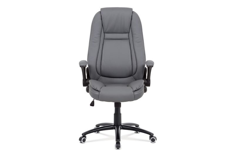 Veľmi pohodlné kancelárske kreslo sivej farby