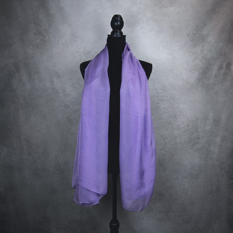 Hodvábny šál PURPUROVÝ 180 x 110cm