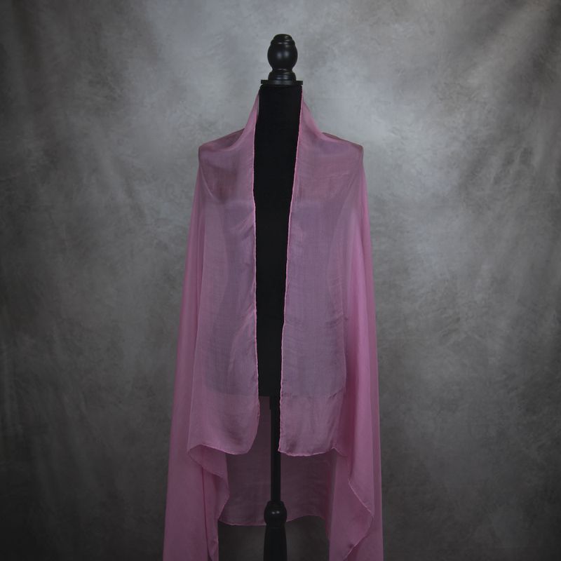 Hodvábny šál STARO RUŽOVÝ 180 x 110cm