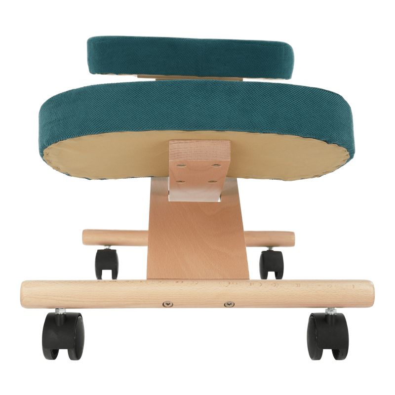 Ergonomická kľakačka, petrolejová-buk