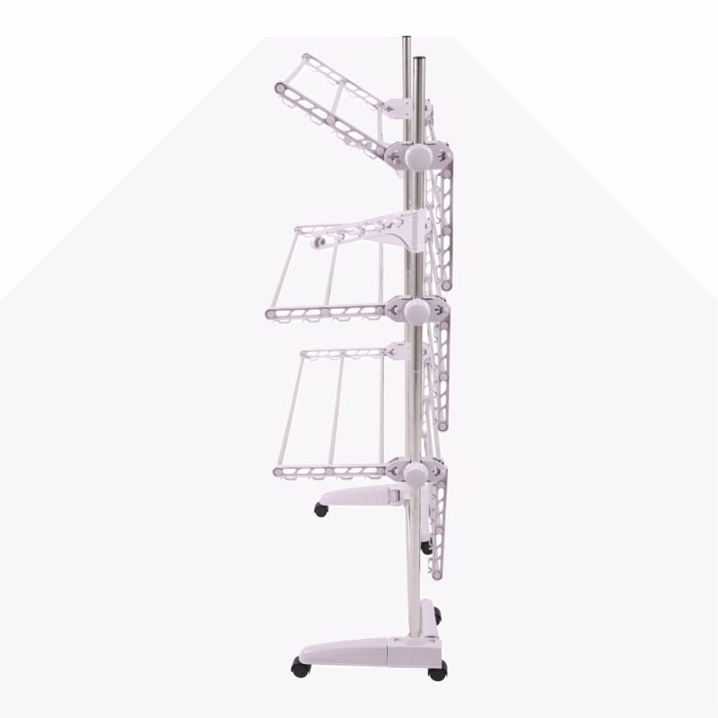 Sušiak na bielizeň svetlofialový