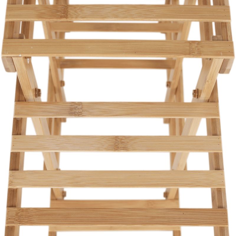 Štýlový viacúčelový regál, prírodné prevedenie