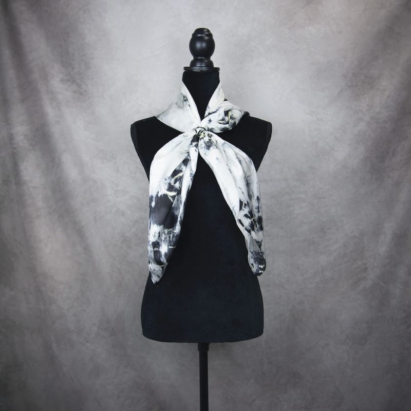 Hodvábna šatka LIMITED_082 90 x 90cm