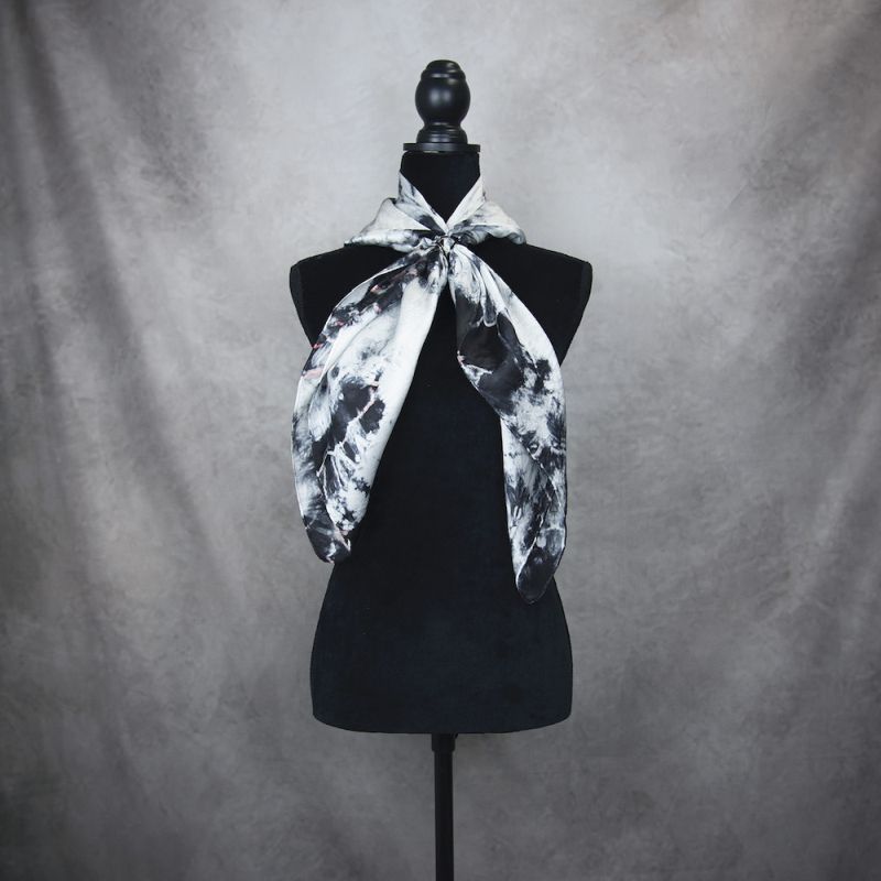 Hodvábna šatka LIMITED_085 90 x 90cm