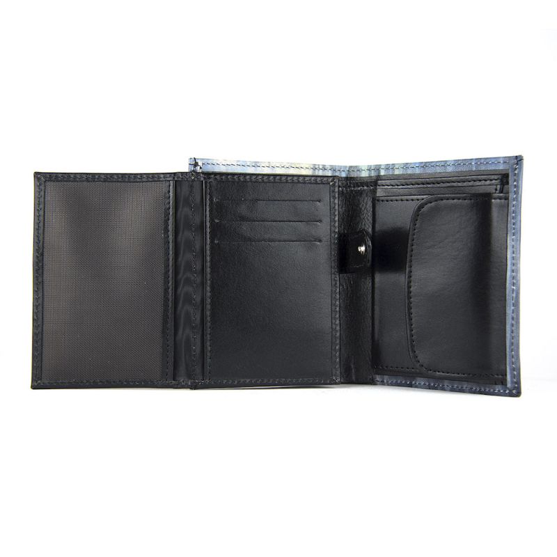 Ručne maľovaná kožená peňaženka 8560 s motívom Mafiána