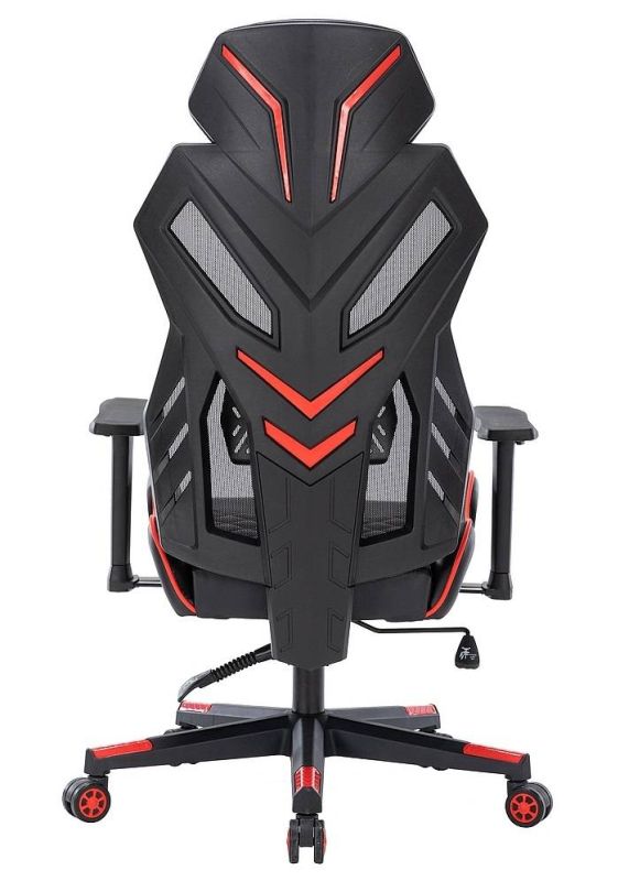 Kancelárska stolička z kvalitnej látky v kombinácii s ekokožou, čierna