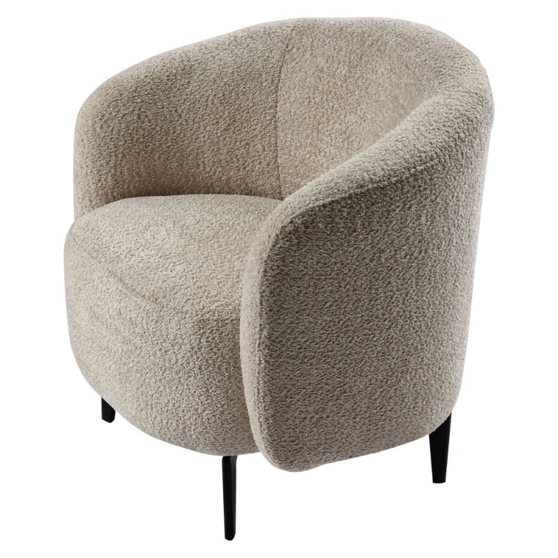 Celočalúnené kreslo vo farebnom prevedení béžová