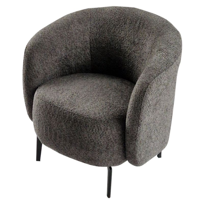 Celočalúnené kreslo vo farebnom prevedení sivohnedá Taupe