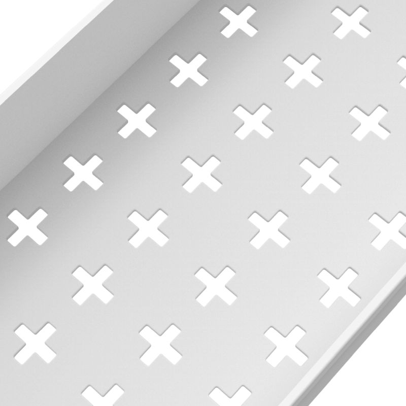 Multifunkčný pojazdný regál TYP 3, biely