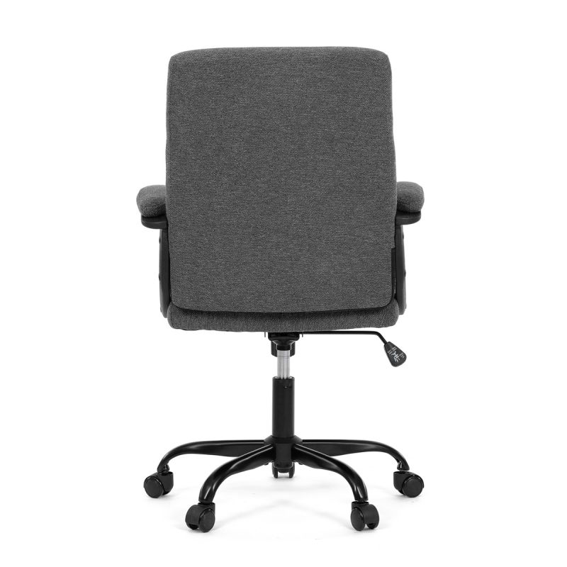 Atraktívne kancelárske kreslo, sivá látka