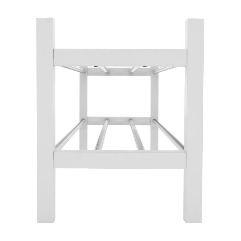 Botník, biela-strieborná