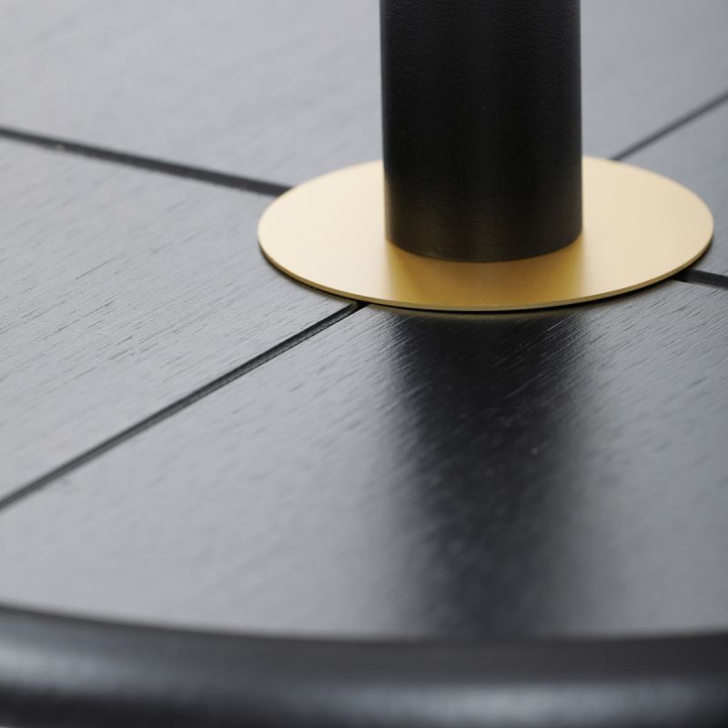 Stojanový vešiak z bambusu čierny