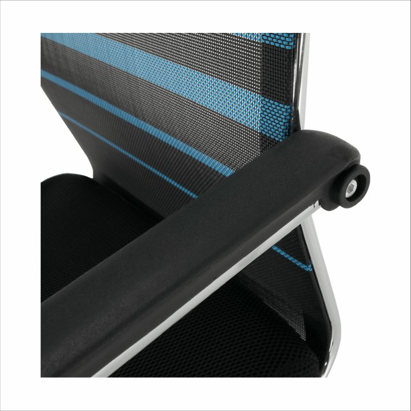 Zasadacia stolička, modročierna