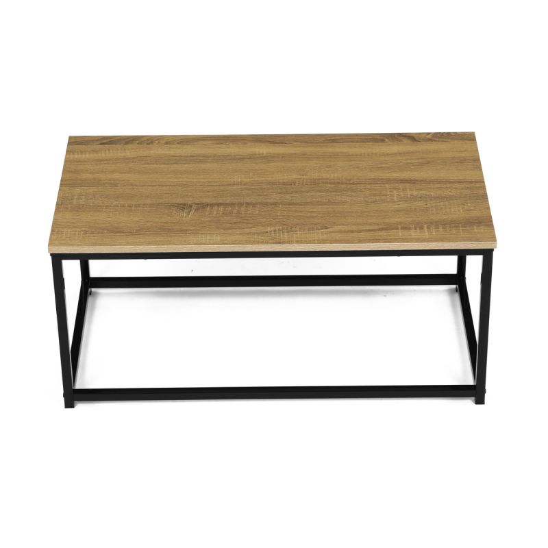 Stôl konferenčný, 90x48x41 cm, MDF, dekor divoký dub