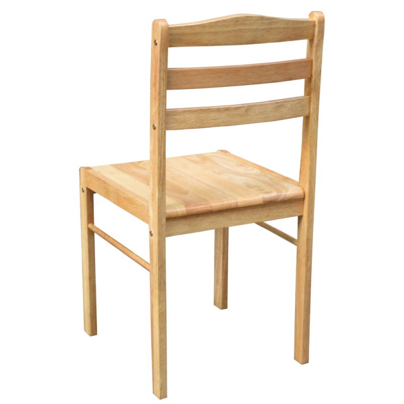 Moderný jedálenský set  1+4, masívne drevo, prírodná