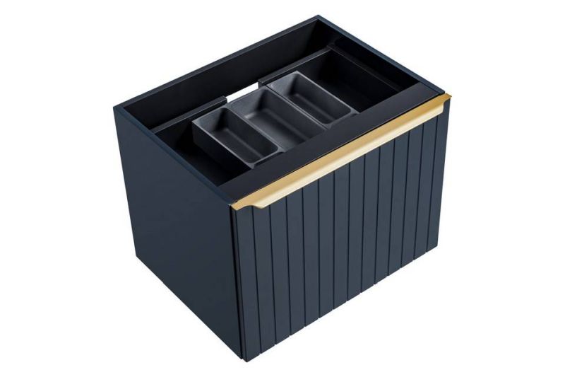 Skrinka do kúpeľne 82-80-C-2S modrý indigo