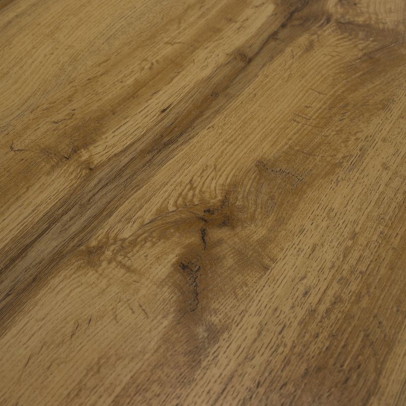 Jedálenský stôl, MDF dub, priemer 120 cm