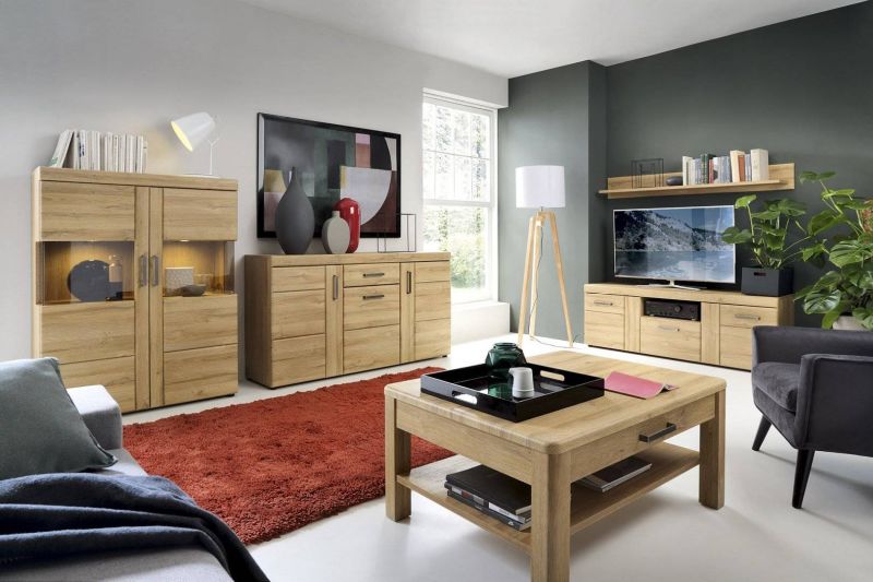 Botníková skrinka s dvomi dvierkami a čalúneným sedákom dub grandson