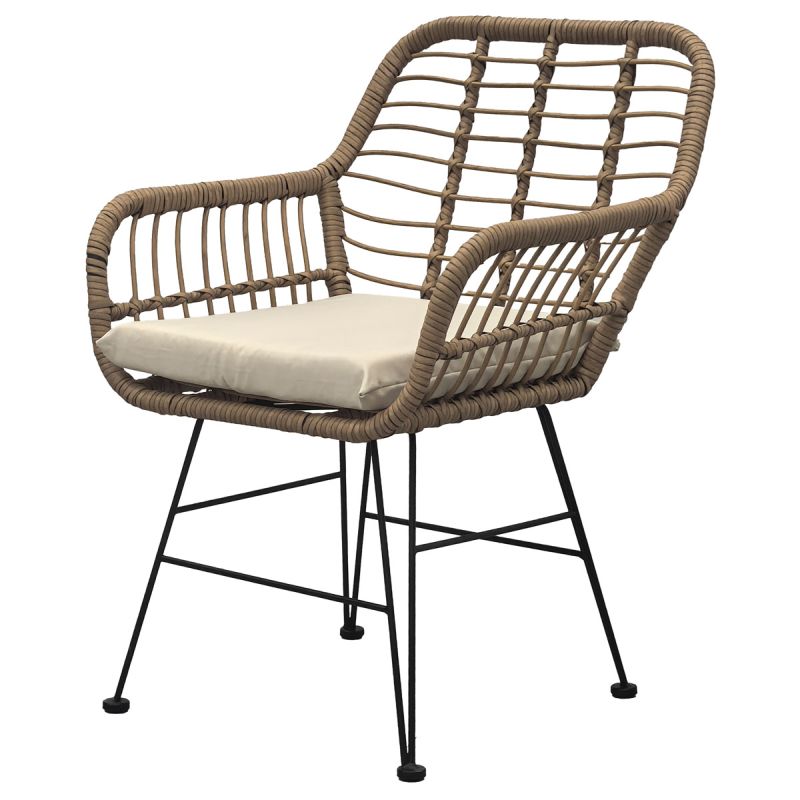 Elegantný záhradný set 1+2 v prírodnom prevedení