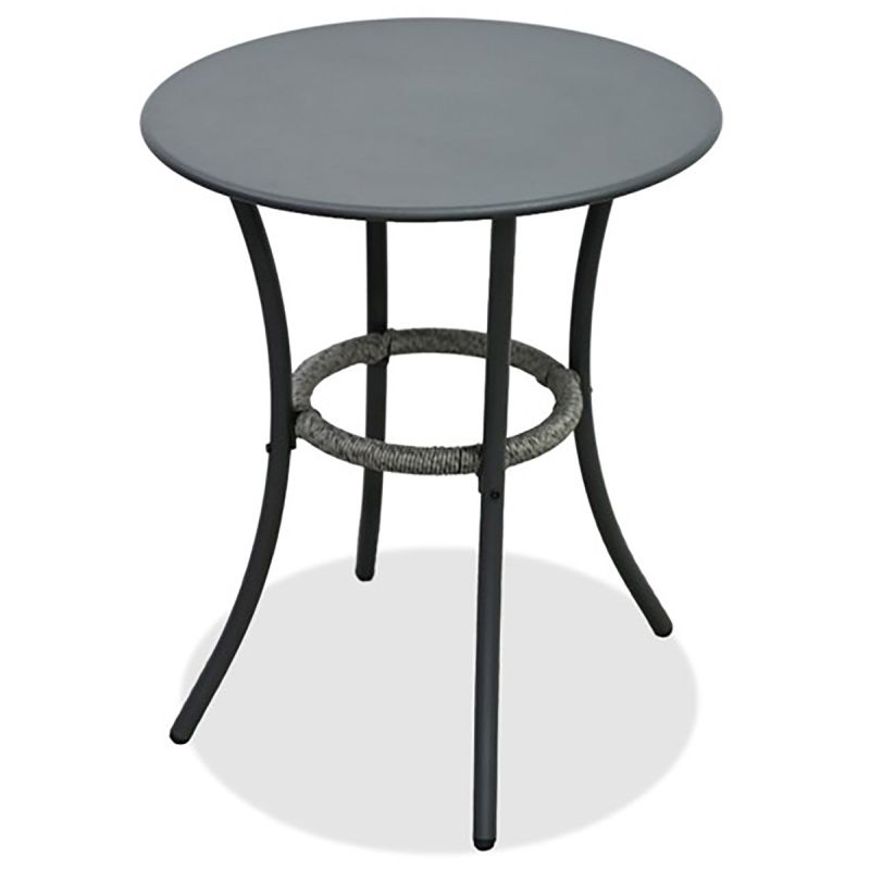 Záhradný set 1+2 z polyratanu v sivom odtieni