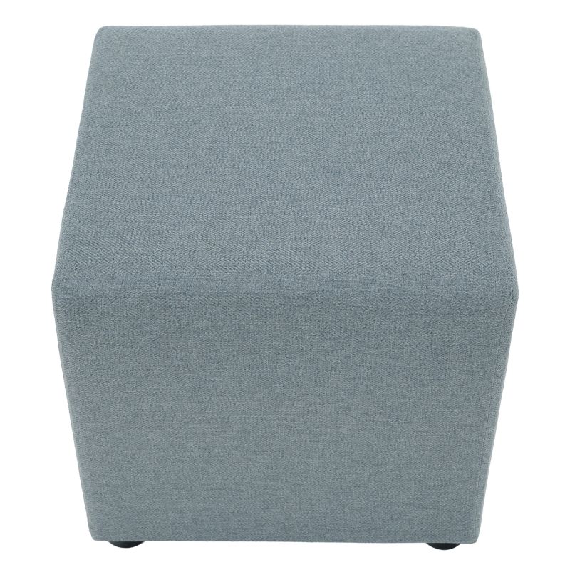 Praktický taburet, látka Twist mentolová