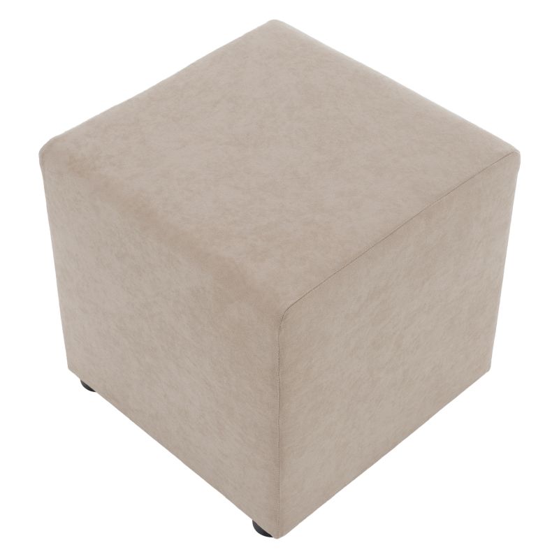 Praktický taburet, látka Alova béžová