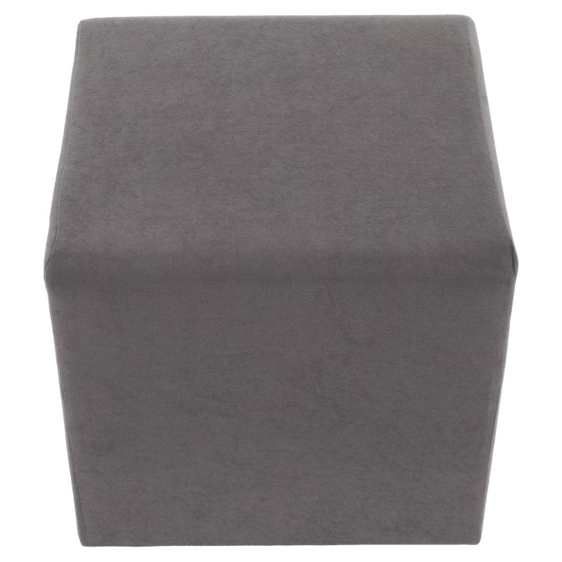 Praktický taburet, látka Alova sivá
