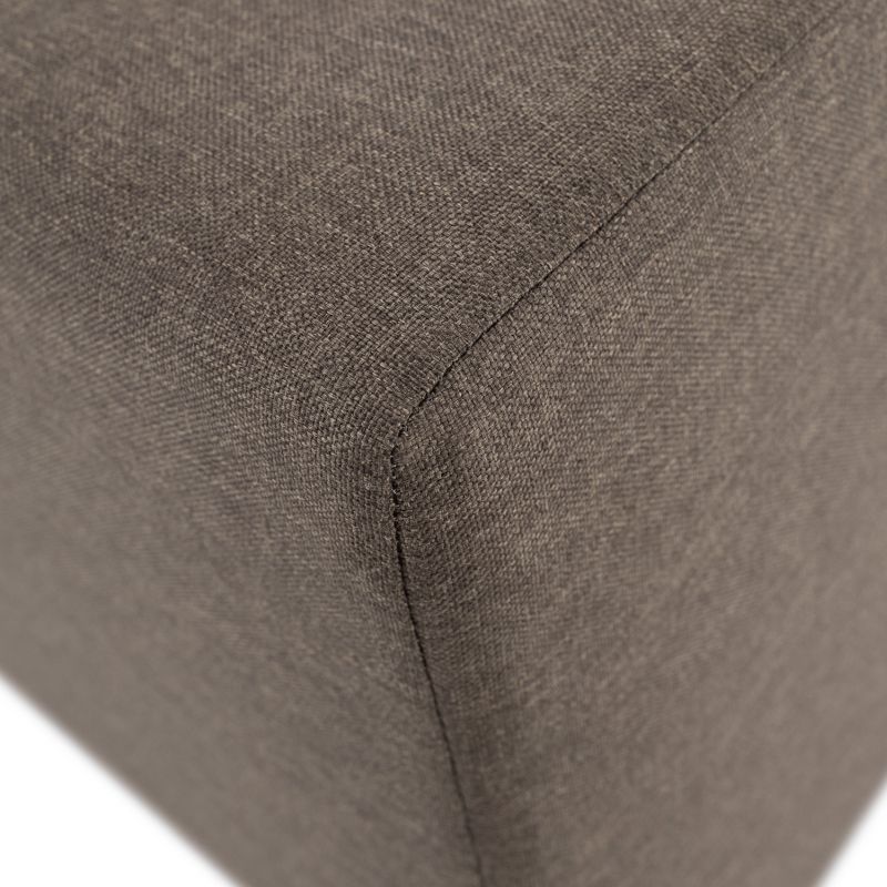 Praktický taburet, látka Savana hnedá