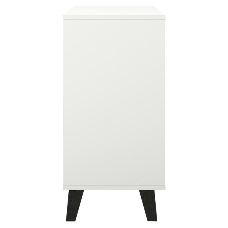 Komoda 4S70, 4x šuplík, biela