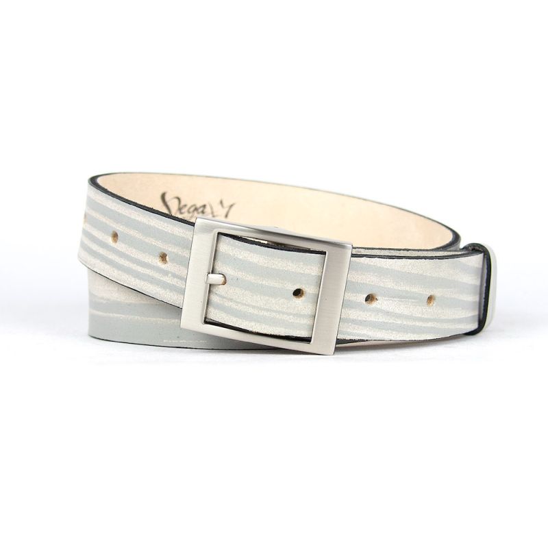 Ručne maľovaný kožený opasok, 112cm, Limitovaná edícia 02