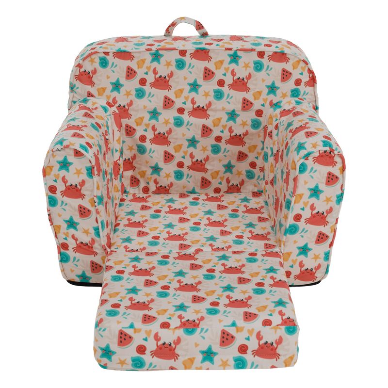 Rozkladací sedací vak, mix farieb