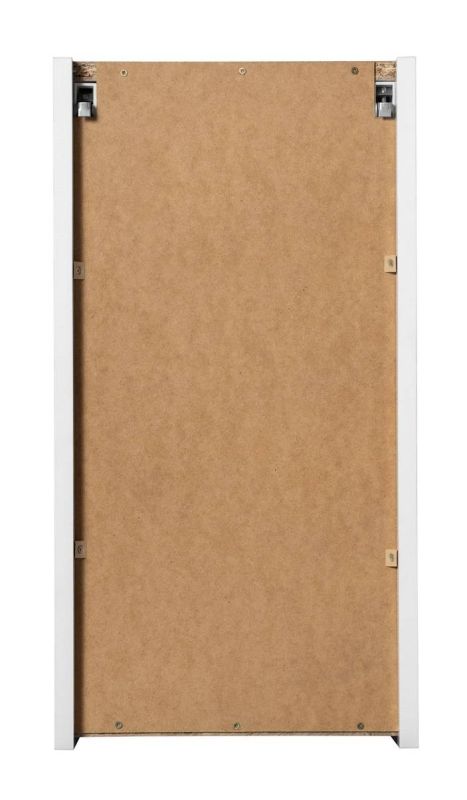 Skrinka do kúpeľne 83-30-1D, biela, 1x dvierka