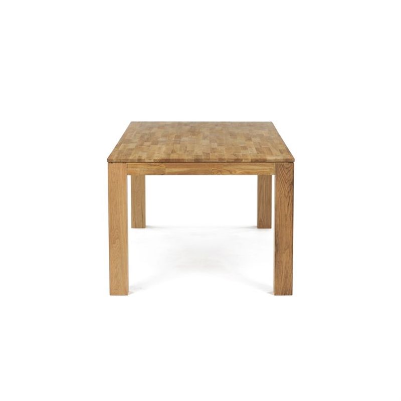 Jedálenský drevený stôl 200x100, masív dub biely, povrchová úprava olejom