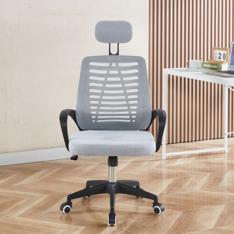 Moderné kancelárske kreslo, sivá-čierna