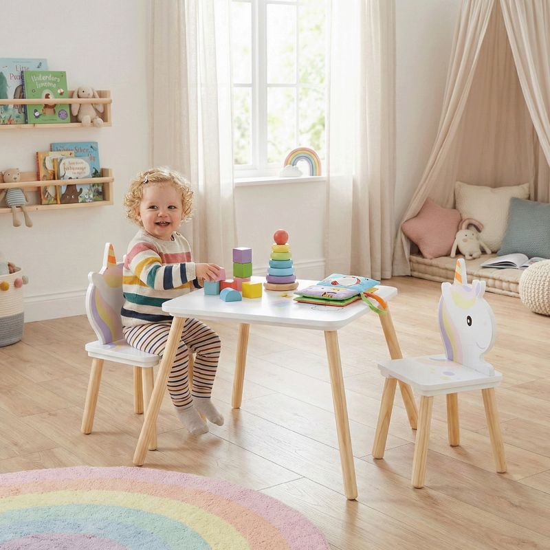 Detský set 1+2, motív jednorožec