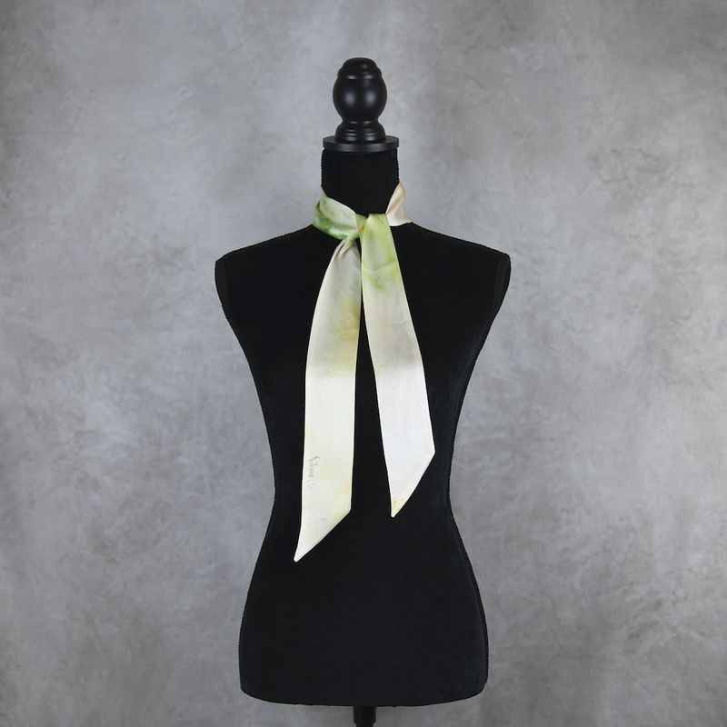 Hodvábna šatka Twilly LIMITED_049 – Ručne vyrábaná