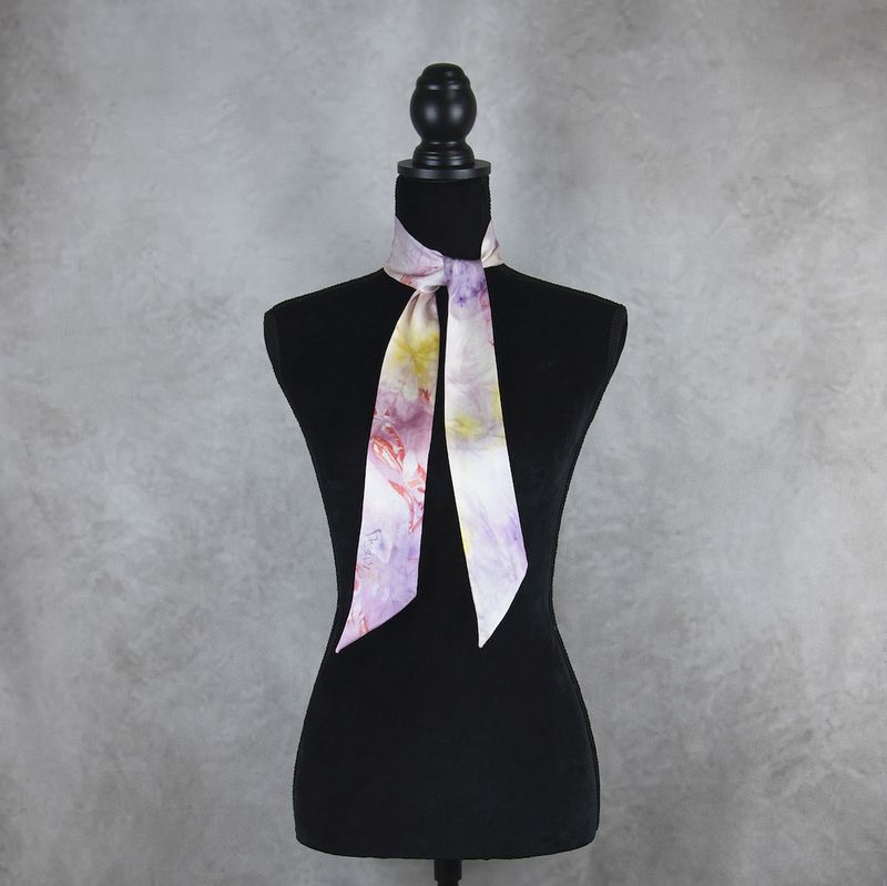 Hodvábna šatka Twilly LIMITED_041 – Ručne vyrábaná