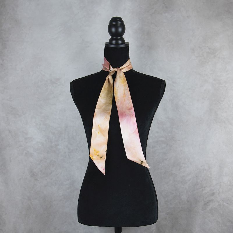 Hodvábna šatka Twilly LIMITED_040 – Ručne vyrábaná