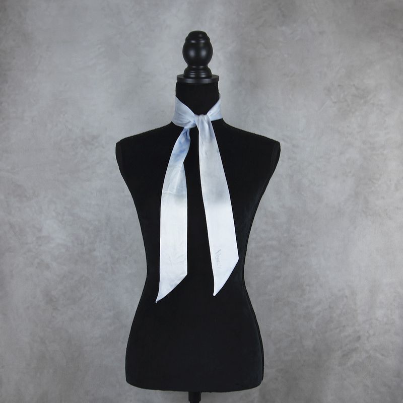 Hodvábna šatka Twilly LIMITED_039 – Ručne vyrábaná