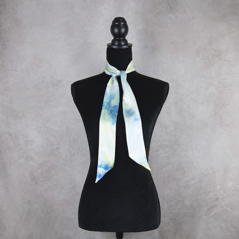 Hodvábna šatka Twilly LIMITED_021 – Ručne vyrábaná