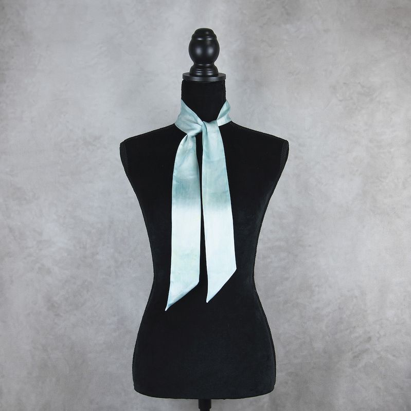 Hodvábna šatka Twilly LIMITED_019 – Ručne vyrábaná